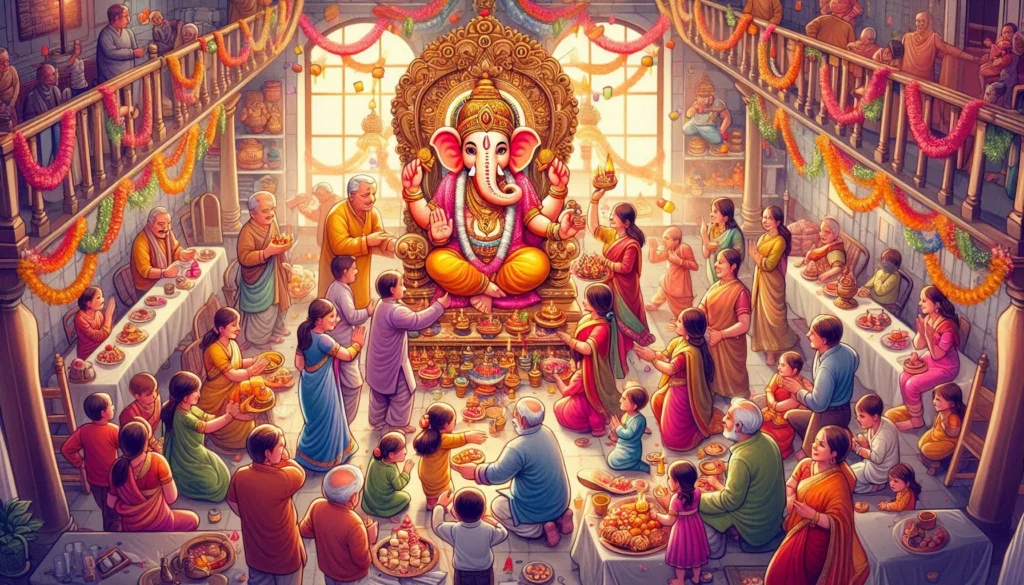 Ganesh Chaturthi Essay In Marathi In 500 Words