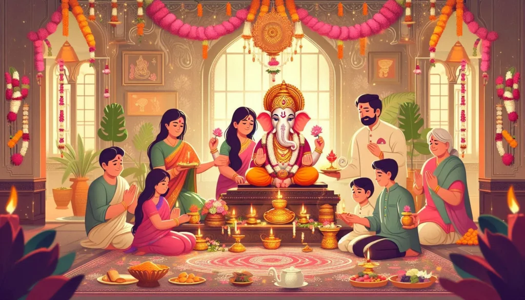 Ganesh Chaturthi Essay In Marathi In 150 Words