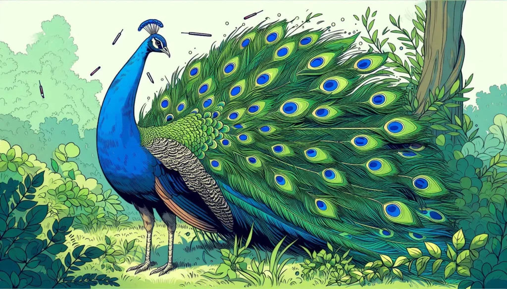 My Favourite Bird Peacock Essay In Marathi